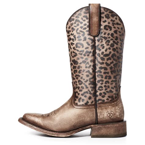 cheetah print ariat boots